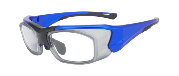 Skylar ANSI Z87.1 and CSA Z94.3 Blue Prescription Safety Glasses from GlassesPeople.com