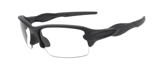 Charles ANSI Z87.1 Certified Black Prescription Safety Glasses from GlassesPeople.com