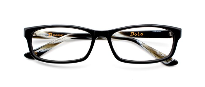 Ava Black Rectangle Prescription Eyeglasses at GlassesPeople.com