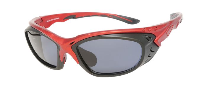 Nova Red Prescription Sports Sunglasses Online from GlassesPeople.com