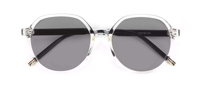 Charline Clear Round Cheap Prescription Sunglasses at GlassesPeople.com