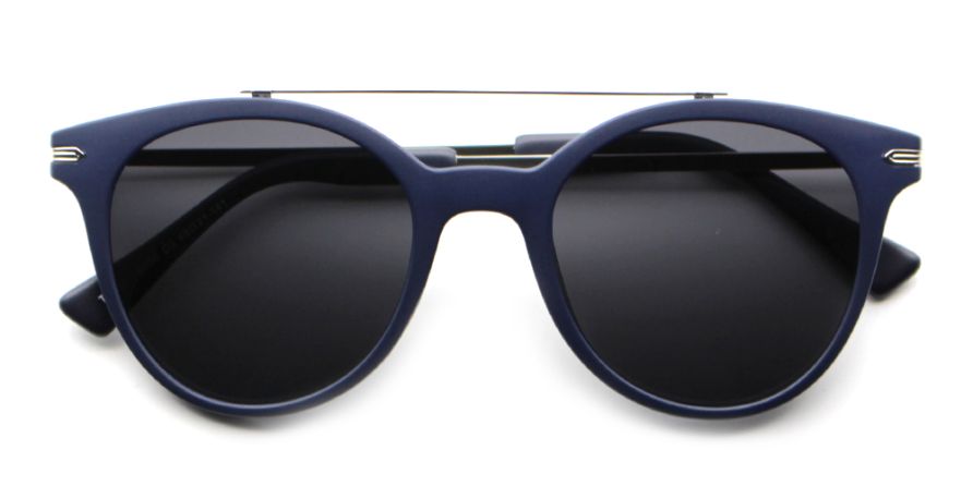 Adrien Aviator Blue Cheap Prescription Sunglasses from GlassesPeople.com