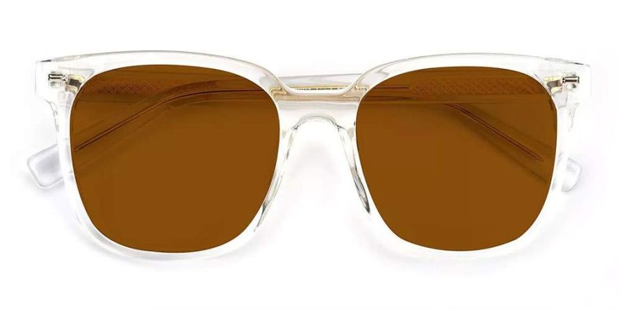 Nathael Clear Square Prescription Sunglasses from GlassesPeople.com